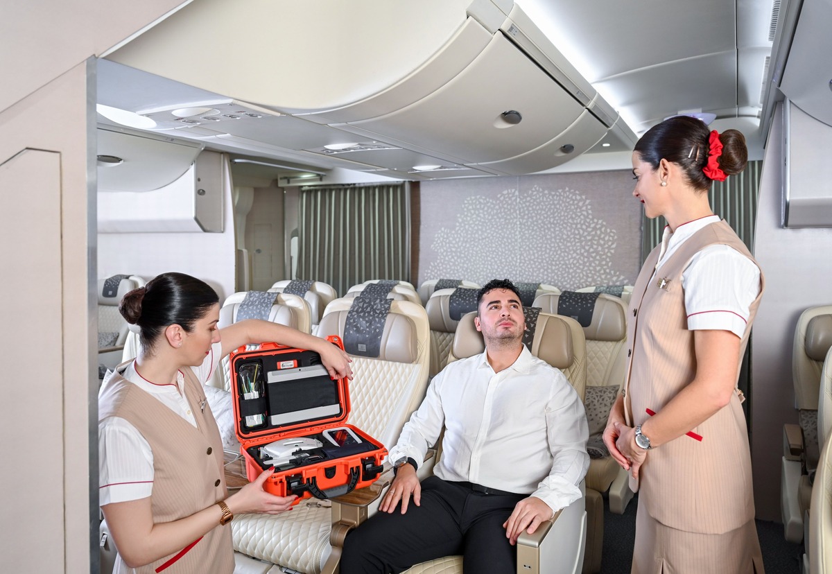 Emirates to Provide In-Flight Telemedicine Services